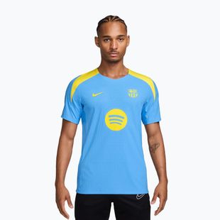 Longsleeve de fotbal pentru bărbați Nike FC Barcelona Strike Elite SE Drill Top university blue/opti yellow/opti yellow
