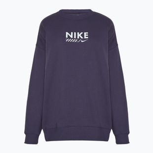 Bluză pentru femei Nike Sportswear Oversized Crew-Neck dark raisin