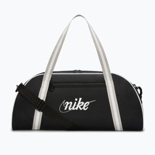 Geantă de antrenament pentru femei Nike Gym Club Retro 24 l black/college grey/summit white