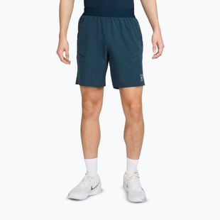 Pantaloni scurți de tenis pentru bărbați Nike Court Dri-Fit Advantage 8" armory navy/white