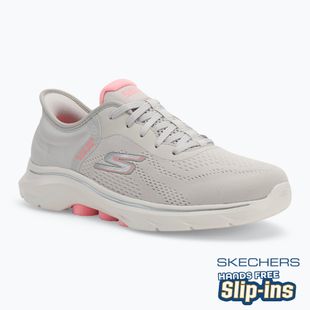 Încălțăminte pentru femei SKECHERS Go Walk 7 Valin gray/pink