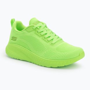 Încălțăminte pentru femei  SKECHERS Bobs Squad Chaos Cool Rythms lime