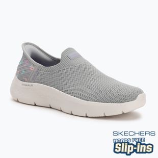 Încălțăminte pentru femei SKECHERS Go Walk Flex Sunset Rose gray/lavender