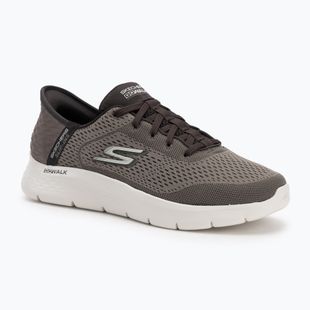 Încălțăminte pentru bărbați SKECHERS Slip-ins Go Walk Flex New World brown
