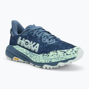 Pantofi de alergare pentru femei HOKA Speedgoat 6 GTX thunder cloud/mint fluorite