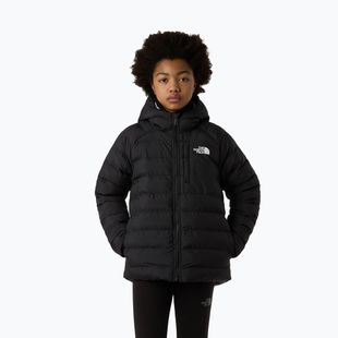 Geacă cu puf pentru copii The North Face Reversible Perrito Hooded black/smoked pearl