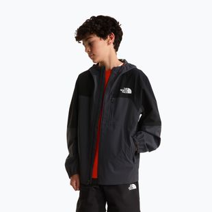 Geacă de ploaie pentru copii The North Face Teen Hike Packable Shell tnf black/asphalt grey