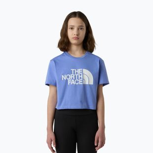 Tricou pentru copii The North Face Crop Easy Tee virtual blue