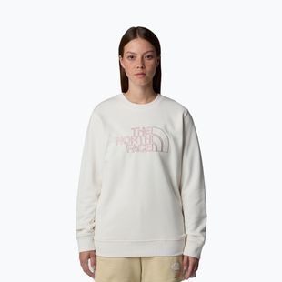 Bluză pentru femei The North Face Drew Peak Light Crew white dune/metal pink