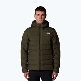 Geacă pentru bărbați The North Face Aconcagua 3 Hoodie new taupe green