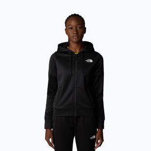 Hanorac pentru femei The North Face Reaxion Fleece Full Zip Hoodie tnf black