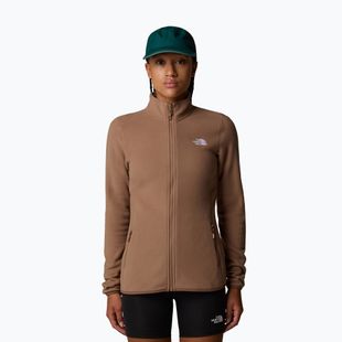Bluză pentru femei The North Face 100 Glacier FZ latte