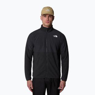 Bluză pentru bărbați The North Face Glacier Heavyweight Full Zip asphalt grey/tnf black