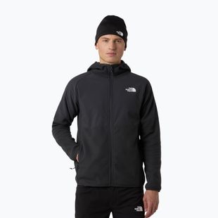 Bluză pentru bărbați The North Face Glacier Heavyweight Full Zip HD asphalt grey/black