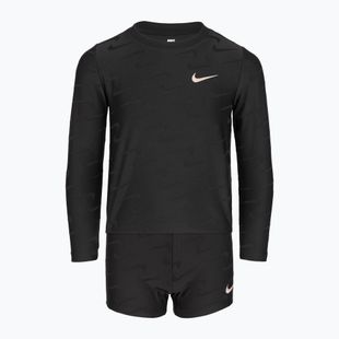 Trening pentru copii Nike Swoosh Motion Club Ls Dk Smoke Grey