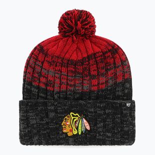 Căciulă de iarnă 47 Brand NHL Chicago Blackhakws Cascade black