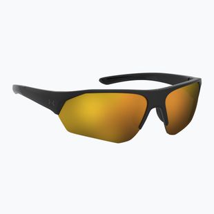 Ochelari de soare pentru copii Under Armour UA 7000/S S3 matte black gold/gold mirror