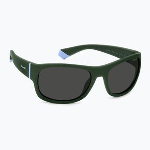 Ochelari de soare pentru copii Polaroid PLD 8064/S green/grey polarized