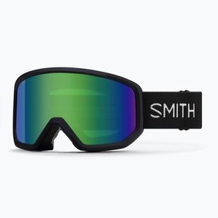 Ochleari de schi Smith Transfer black/green sol-x mirror