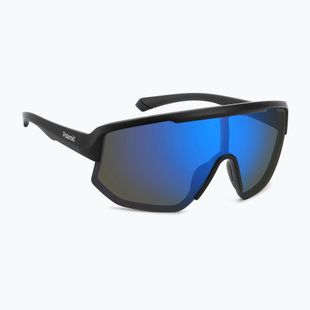 Ochelari de soare Polaroid PLD 7047/S matte black blue/blue mirror polarized