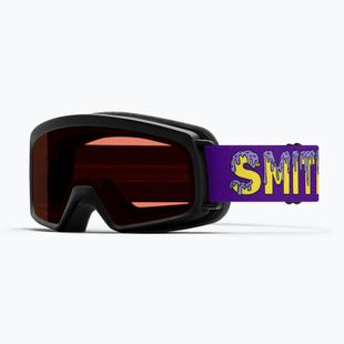 Ochelari de schi pentru copii Smith Rascal Jr S2 black donuts/rc36 rose copper antifog
