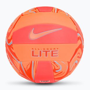 Minge de volei Nike All Court Lite Volleyball Deflated size 5 orange pulse/hot lava/aluminum