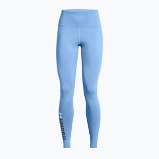 Colanți de antrenament pentru femei Under Armour Campus Graphic horizon blue/tech blue/white