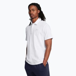 Tricou polo pentru bărbați Under Armour Icon Polo white/white