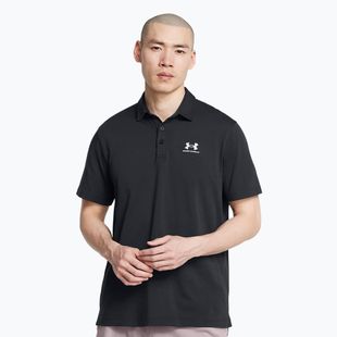 Tricou polo pentru bărbați Under Armour Icon Polo black/white