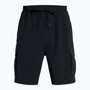 Pantaloni scurți de antrenament pentru bărbați Under Armour Vibe Woven Cargo black/white