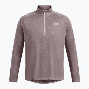 Longsleeve pentru bărbațiUnder Armour Tech Textured 1/2 Zip tetra gray/white