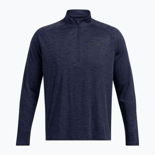 Bluză pentru bărbați Under Armour Tech Textured 1/2 Zip midnight navy/black