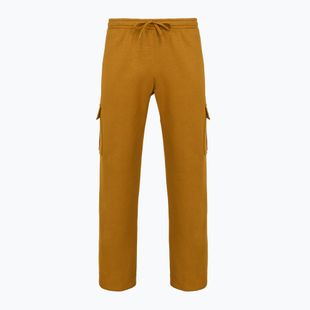 Pantaloni de antrenament pentru bărbați Under Armour Project Rock Icon Fleece galben ocru/silt