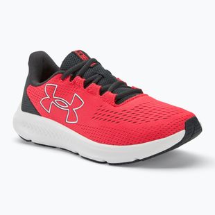 Under Armour Charged Pursuit 3 Big Logo racer red/anthracite/white pantofi de alergare pentru femei