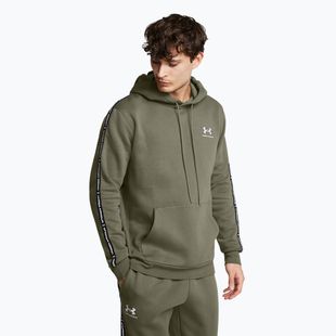 Hanorac pentru bărbați Under Armour Icon Fleece HD marine green/white
