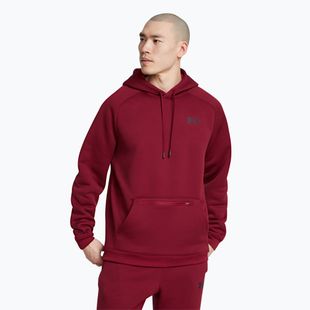 Tricou pentru bărbați Under Armour Fleece Pro Kangra HD cardinal/negru