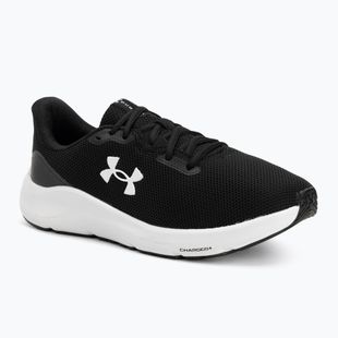 Încălțăminte de alergare pentru bărbați Under Armour Charged Pursuit 4 black/black/white