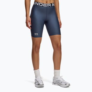Pantaloni scurți pentru femei Under Armour HG Authentics 8in downpour gray / white