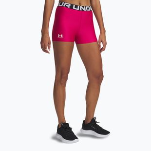Pantaloni scurți pentru femei Under Armour HG Authentics horizon shaded fuchsia/white