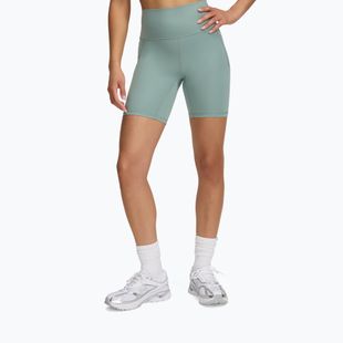 Pantaloni scurți de antrenament pentru femei Under Armour Meridian Bike 7in silica green