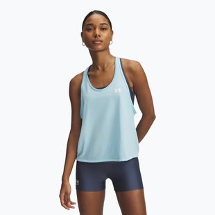 Top de antrenament pentru femei Under Armour Tech Swing Tank stream/white