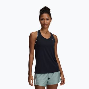 Top de antrenament pentru femei Under Armour Tech Knockout Tank black/white
