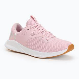 Încălțăminte de antrenament pentru femei  Under Armour W Charged Aurora 2 prime pink/white/metallic silver