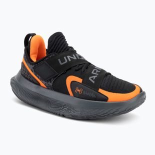 Încălțăminte de baschet Under Armour Flow Futr X 4 UAA black/castlerock/blaze orange