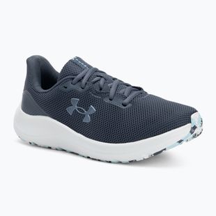 Încălțăminte de alergare pentru femei Under Armour Charged Pursuit 4 downpour gray/downpour gray/metallic gravel