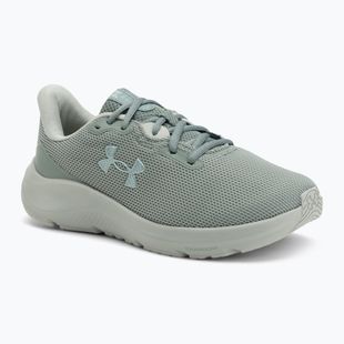 Încălțăminte de alergare pentru femei Under Armour Charged Pursuit 4 silica green/silica green/metallic silica