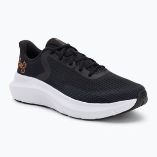 Încălțăminte de alergare pentru bărbați Under Armour Charged Rogue 5 black/black/blaze orange