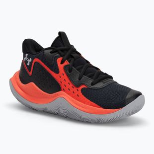 Încălțăminte de baschet pentru copii Under Armour Grade School Jet '23 black/ares red/mod gray