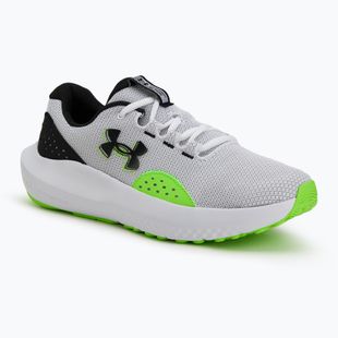 Încălțăminte de alergare pentru bărbați Under Armour Charged Surge 4 white/hyper green/black