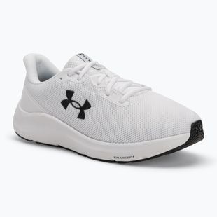 Încălțăminte de alergare pentru bărbați Under Armour Charged Pursuit 4 white/white/black